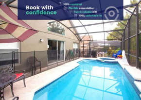 4BR Home with Private Pool Near Disney & Universal Studios!